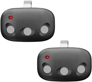 Garage Door Opener Remote for 318MHz Linear MegaCode MCT-3 DNT00089, 3 Button Remote Control Compatible with LDO33, LDO50, LSO50, LDCO800, LCO75 Operators with Visor Clip,2 Pack Garage Door Opener Remote for 318MHz Linear MegaCode MCT-3 DNT00089, 3 Button Remote Control Compatible with LDO33, LDO50, LSO50, LDCO800, LCO75 Operators with Visor Clip,2 Pack