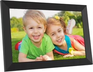 Digital Picture Frame 10.1 Inch, WiFi Digital Photo Frame with 16GB Storage, IPS HD Touchscreen, Instant Photo & Video Upload via Uhale APP, Wall-Mounted, for Mom, Housewarming Black Digital Picture Frame 10.1 Inch, WiFi Digital Photo Frame with 16GB Storage, IPS HD Touchscreen, Instant Photo & Video Upload via Uhale APP, Wall-Mounted, for Mom, Housewarming Black