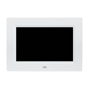 7 Inch Digital Picture Frame, White | Digital Display, White Finish 7 Inch Digital Picture Frame, White | Digital Display, White Finish