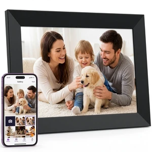8 WiFi Digital Picture Frame HD Touchscreen, 16GB Storage, MicroSD/USB-C, Auto-Rotate, App Sharing Electric Picture Frame Slideshow, for Desk & Family Use, Moms Birthday Gifts, (Black) 8 WiFi Digital Picture Frame HD Touchscreen, 16GB Storage, MicroSD/USB-C, Auto-Rotate, App Sharing Electric Picture Frame Slideshow, for Desk & Family Use, Moms Birthday Gifts, (Black)