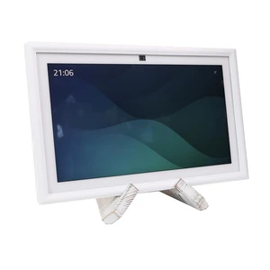 Digital Photo Frame Solid Wooden Table Stand, White | Monitor and Tablet Compatible, Cookbook Stand Holder, Display Stand, Decoration Frame Digital Photo Frame Solid Wooden Table Stand, White | Monitor and Tablet Compatible, Cookbook Stand Holder, Display Stand, Decoration Frame