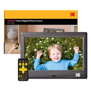 7 Inch Digital Picture Frame with Remote Control, 1024x600 HD Display Digital Photo Frame, USB or SD Card Required, Auto-Rotate, Supports Photo/Video/Music/Calendar/Slideshow 7 Inch Digital Picture Frame with Remote Control, 1024x600 HD Display Digital Photo Frame, USB or SD Card Required, Auto-Rotate, Supports Photo/Video/Music/Calendar/Slideshow