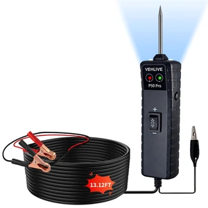P50 Pro Power Circuit Probe Tester, 6-24V DC Automotive Circuit Tester | Test Light, Power/Ground Check, Component Activation, Polarity & Continuity, Dual LEDs, Short Finder, Overload Protection P50 Pro Power Circuit Probe Tester, 6-24V DC Automotive Circuit Tester | Test Light, Power/Ground Check, Component Activation, Polarity & Continuity, Dual LEDs, Short Finder, Overload Protection
