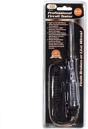 Professional 6-12V Circuit Tester - Indicator Light - Lifetime Warranty by Industrial Tools Professional 6-12V Circuit Tester - Indicator Light - Lifetime Warranty by Industrial Tools
