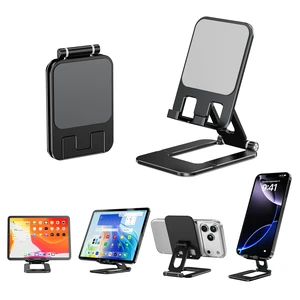 Adjustable Foldable Phone Stand for Desk, Premium Aluminum Cell Phone Holder, Portable Multi-Angle Desktop Stand Compatible with iPhone, Galaxy, iPad, Tablets & All Smartphones Adjustable Foldable Phone Stand for Desk, Premium Aluminum Cell Phone Holder, Portable Multi-Angle Desktop Stand Compatible with iPhone, Galaxy, iPad, Tablets & All Smartphones