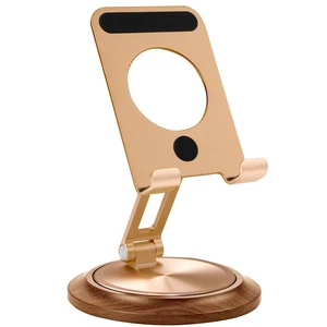 Dual Folding Phone Desk Stand, Wood, Rose Gold | Adjustable, Foldable, Beside Phone Holder,Wooden Base Dual Folding Phone Desk Stand, Wood, Rose Gold | Adjustable, Foldable, Beside Phone Holder,Wooden Base