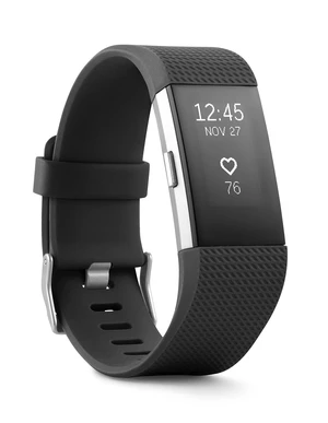 Charge 2 Heart Rate + Fitness Wristband, Black, Large (US Version), 1 Count Charge 2 Heart Rate + Fitness Wristband, Black, Large (US Version), 1 Count
