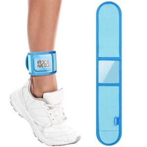 Ankle Band Compatible with Large Fitness Pedometer, Breathable Sport Ankle Band with Transparent Pouch for Step Counter Accessory (Ocean Blue) Ankle Band Compatible with Large Fitness Pedometer, Breathable Sport Ankle Band with Transparent Pouch for Step Counter Accessory (Ocean Blue)