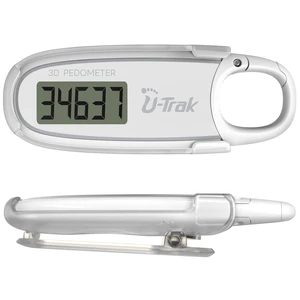 3D Pedometer for Walking with Removable Clip and Carabiner Simple Step Counter for Walking Accurate Clip On Step Tracker for Men Women Kids (White) 3D Pedometer for Walking with Removable Clip and Carabiner Simple Step Counter for Walking Accurate Clip On Step Tracker for Men Women Kids (White)