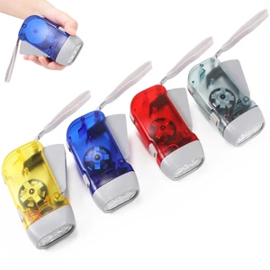 4 Pack Hand Crank Emergency Flashlight, No Battery Required, 3 LED Lights | Portable Wind-Up Flashlight for Camping Hiking Outdoor, Home & Car Emergencies, Easy Use for Kids & Adults 4 Pack Hand Crank Emergency Flashlight, No Battery Required, 3 LED Lights | Portable Wind-Up Flashlight for Camping Hiking Outdoor, Home & Car Emergencies, Easy Use for Kids & Adults