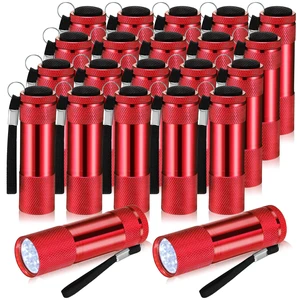 20 Pcs Mini Flashlights Bulk,Red | Aluminum LED Handheld Flashlights with Lanyard, Batteries Not Included, For Night Reading, Emergency, Camping, Hiking 20 Pcs Mini Flashlights Bulk,Red | Aluminum LED Handheld Flashlights with Lanyard, Batteries Not Included, For Night Reading, Emergency, Camping, Hiking