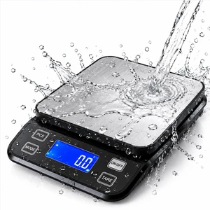 Waterproof Digital Kitchen Scale 0.001oz/0.1g Precision, Stainless Steel Electronic Scale with 3 Power Options (Rechargeable/AAA/Built-in), 10 Units Conversion, Smart Standby, 22lb/10kg Capacity Waterproof Digital Kitchen Scale 0.001oz/0.1g Precision, Stainless Steel Electronic Scale with 3 Power Options (Rechargeable/AAA/Built-in), 10 Units Conversion, Smart Standby, 22lb/10kg Capacity