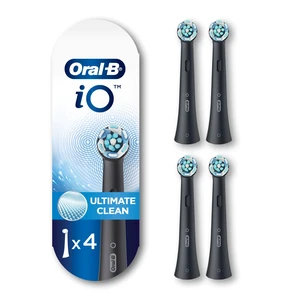 iO Series Ultimate Clean Electric Toothbrush Replacement Brush Heads for an Oral-B Electric Toothbrush, 4 Count, Black iO Series Ultimate Clean Electric Toothbrush Replacement Brush Heads for an Oral-B Electric Toothbrush, 4 Count, Black