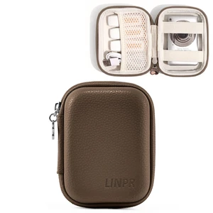 Digital Camera Case for KODAK PIXPRO FZ55/FZ45, Case Only, Brown | Fits CAMKORY DC403 and Canon PowerShot ELPH 360 HS Compact Digital Cameras, Small Hard Shell Camera Pouch with Mesh Pocket Digital Camera Case for KODAK PIXPRO FZ55/FZ45, Case Only, Brown | Fits CAMKORY DC403 and Canon PowerShot ELPH 360 HS Compact Digital Cameras, Small Hard Shell Camera Pouch with Mesh Pocket