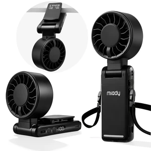 Portable Handheld Turbo Fan 5 Speed Personal Fan | LED Display 360° Adjustable 3-7 Hours Runtime 4-in-1 Foldable Fan Portable Handheld Turbo Fan 5 Speed Personal Fan | LED Display 360° Adjustable 3-7 Hours Runtime 4-in-1 Foldable Fan