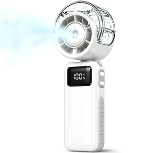 Portable Handheld Turbo Mist Cooling Fan-Mini Water Spray 20H/Rechargeable Portable Handheld Turbo Mist Cooling Fan-Mini Water Spray 20H/Rechargeable