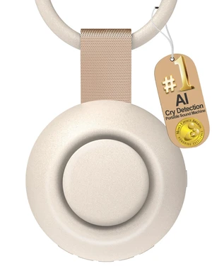 Portable Sound Machine with AI Cry Detection White Noise Machine | Mom's Choice Awards 18 Soothing Sounds Bluetooth Speaker Night Light Timer White Noise for Baby Adult Home Travel Office Gray Portable Sound Machine with AI Cry Detection White Noise Machine | Mom's Choice Awards 18 Soothing Sounds Bluetooth Speaker Night Light Timer White Noise for Baby Adult Home Travel Office Gray