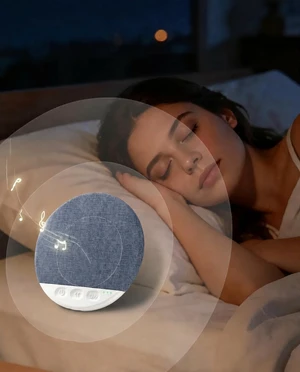 Under Pillow Speaker for Sleeping, Bluetooth Sleep Speaker with White Noise Machine and Timer, Headphone-Free Mini Sound Speaker for Side Sleepers (Slate Blue) Under Pillow Speaker for Sleeping, Bluetooth Sleep Speaker with White Noise Machine and Timer, Headphone-Free Mini Sound Speaker for Side Sleepers (Slate Blue)
