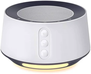 White Noise Sound Machine, Adjustable Baby Night Light for Sleeping,14 High Fidelity Sleep Machine Soundtracks,Timer and Memory Feature (White with Power Adapter) White Noise Sound Machine, Adjustable Baby Night Light for Sleeping,14 High Fidelity Sleep Machine Soundtracks,Timer and Memory Feature (White with Power Adapter)
