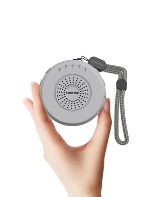 Portable White Noise Machine, Travel Sound Machine 36 Sounds, Gray | mini portable, white pink brown green noise, USB-C rechargeable, timer, memory, child lock, amber light, headphone jack Portable White Noise Machine, Travel Sound Machine 36 Sounds, Gray | mini portable, white pink brown green noise, USB-C rechargeable, timer, memory, child lock, amber light, headphone jack