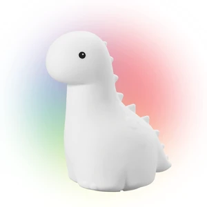 Multicolor LED Silicone Night Light, Brontosaurus Tap Light, Rechargeable, Color Changing, Soft BPA-Free Body, Kids Nursery Décor, 13848 Multicolor LED Silicone Night Light, Brontosaurus Tap Light, Rechargeable, Color Changing, Soft BPA-Free Body, Kids Nursery Décor, 13848