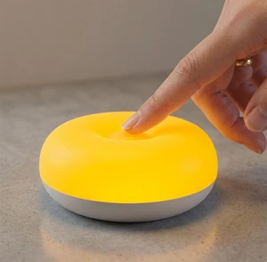 Baby Night Light, Nursery Egg Light with Upgraded Flip Design | 1800K Amber Glow, Touch Night Lamp, Stepless Dimming, Brightness Memory, Rechargeable Bedside Nightlight for Breastfeeding Baby Night Light, Nursery Egg Light with Upgraded Flip Design | 1800K Amber Glow, Touch Night Lamp, Stepless Dimming, Brightness Memory, Rechargeable Bedside Nightlight for Breastfeeding