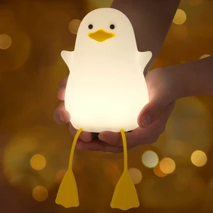 Duck Night Light, Cute Ducks Gifts, Squishy Silicone Animal Night Lamp for Nursery Bedside with Dimmer & Rechargeable, Gifts for Birthday Holiday Valentine's Day Mothers' Day Duck Night Light, Cute Ducks Gifts, Squishy Silicone Animal Night Lamp for Nursery Bedside with Dimmer & Rechargeable, Gifts for Birthday Holiday Valentine's Day Mothers' Day