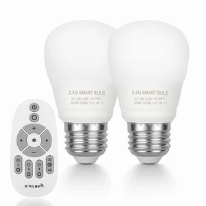 Smart Led Light-Bulb Dimmable with Remote-Control E26 9W Light Bulbs Adjustable Color Temperature (Warm/Cool) and Brightness, 2 Pack (2 Bulbs + 1 Remote) Smart Led Light-Bulb Dimmable with Remote-Control E26 9W Light Bulbs Adjustable Color Temperature (Warm/Cool) and Brightness, 2 Pack (2 Bulbs + 1 Remote)
