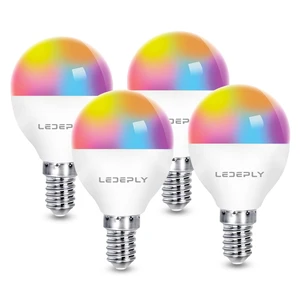 A15 Smart Bulb, E12 WiFi LED Bulbs, Compatible with Alexa Google, 4 Pack A15 Smart Bulb, E12 WiFi LED Bulbs, Compatible with Alexa Google, 4 Pack
