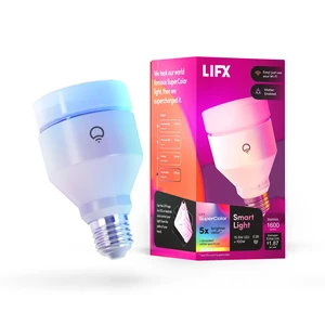 Supercolor A21 Smart Light Bulb, 1600 Lumens 100W Equivalent, Color Changing RGB + Tunable White, Dimmable E26, Matter Compatible, Works with Apple HomeKit, Alexa & Google Home, No Hub Required Supercolor A21 Smart Light Bulb, 1600 Lumens 100W Equivalent, Color Changing RGB + Tunable White, Dimmable E26, Matter Compatible, Works with Apple HomeKit, Alexa & Google Home, No Hub Required