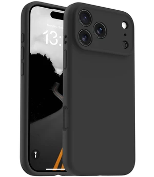 Magnetic for iPhone 17 Pro Max Case,Compatible with Magsafe,Classic Liquid Silicone Mobile Phone Case,Integrated Camera Control Button,Anti-Scratch Microfiber Lining, Black Magnetic for iPhone 17 Pro Max Case,Compatible with Magsafe,Classic Liquid Silicone Mobile Phone Case,Integrated Camera Control Button,Anti-Scratch Microfiber Lining, Black