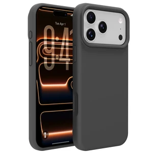 iPhone 17 pro Max/18 pro Max Case Silicone(Black) | Premium Liquid Silicone,Baby-Grade Safe Material,Silky Soft Touch,Military Grade Shock Absorption,Easy To Install & Remove iPhone 17 pro Max/18 pro Max Case Silicone(Black) | Premium Liquid Silicone,Baby-Grade Safe Material,Silky Soft Touch,Military Grade Shock Absorption,Easy To Install & Remove