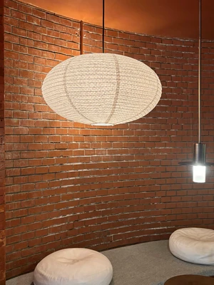 White Paper Lantern Lampshade, Double-Layer Oval Foldable | Soft Indoor Ceiling Lighting, For Bedroom, Apartment, Study, Hallway, Dining Room, Living Room White Paper Lantern Lampshade, Double-Layer Oval Foldable | Soft Indoor Ceiling Lighting, For Bedroom, Apartment, Study, Hallway, Dining Room, Living Room