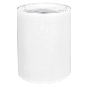 Tall Lamp Shade, White Drum Lampshade for Table Lamps Floor Lamp, 10" Top X 10" Bottom X 13" High Large Line Fabric Lamp Shade, Easy Assembly Replacement Lampshades Tall Lamp Shade, White Drum Lampshade for Table Lamps Floor Lamp, 10" Top X 10" Bottom X 13" High Large Line Fabric Lamp Shade, Easy Assembly Replacement Lampshades