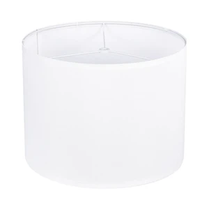 White Lamp Shade for Table Lamps, Large Drum Lampshade 13" Top x 13" Bottom x 10" High, Replacement Lamp Shade Natural Linen Hand Crafted for Table Lamp Floor Lamps, Easy Assembly Required White Lamp Shade for Table Lamps, Large Drum Lampshade 13" Top x 13" Bottom x 10" High, Replacement Lamp Shade Natural Linen Hand Crafted for Table Lamp Floor Lamps, Easy Assembly Required