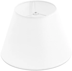 White Lamp Shade for Table Lamps, Small Empire Linen Textured Fabric Lampshade, 6 Inch Top 10 Inch Bottom 7 Inch High, Spider Fitter Replacement Shade for Bedside and Nightstand Lamps White Lamp Shade for Table Lamps, Small Empire Linen Textured Fabric Lampshade, 6 Inch Top 10 Inch Bottom 7 Inch High, Spider Fitter Replacement Shade for Bedside and Nightstand Lamps