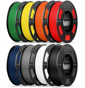 8 Color Bundle Hyper PLA+ 3D Printer Filament, Multicolor PLA+ Filament 1.75mm, Individually Vacuum Packed, 0.25kg Spool, 8 Pack (Black+Jade White+Grey+Red+Dark Blue+Green+Orange Yellow+Yellow) 8 Color Bundle Hyper PLA+ 3D Printer Filament, Multicolor PLA+ Filament 1.75mm, Individually Vacuum Packed, 0.25kg Spool, 8 Pack (Black+Jade White+Grey+Red+Dark Blue+Green+Orange Yellow+Yellow)