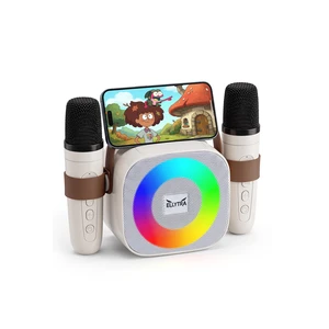 Kids Karaoke Machine with 2 Wireless Microphones, Bluetooth Speaker Kids Karaoke Machine with 2 Wireless Microphones, Bluetooth Speaker