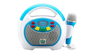 Mother Goose Club Karaoke Machine for Kids with Microphone and Built-in Nursery Rhymes Mother Goose Club Karaoke Machine for Kids with Microphone and Built-in Nursery Rhymes