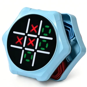Kids Electronic Tic Tac Toe,Handheld Travel Game,Interactive Toy Gift | 5-in-1 Touch Screen Tic Tac Toe,Rechargeable Handheld Puzzle Game,Portable Electronic Board Game for Kids Brain Development Kids Electronic Tic Tac Toe,Handheld Travel Game,Interactive Toy Gift | 5-in-1 Touch Screen Tic Tac Toe,Rechargeable Handheld Puzzle Game,Portable Electronic Board Game for Kids Brain Development