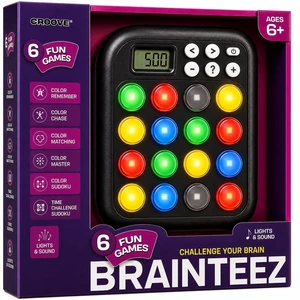 Brain Teasers & Memory Game, 6 Fun Games, Stocking Stuffer Ages 6-11 | Best Activity Gift for Boys & Girls Ages 6-11 Brain Teasers & Memory Game, 6 Fun Games, Stocking Stuffer Ages 6-11 | Best Activity Gift for Boys & Girls Ages 6-11