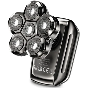 Electric Head Shaver for Bald Men: Waterproof Cordless Electric Razor for Bald Head & Hair Shaving - Close Shave, Skin-Friendly, 360° Full Coverage & Effortless Control, Easy to Clean, Wet & Dry Use Electric Head Shaver for Bald Men: Waterproof Cordless Electric Razor for Bald Head & Hair Shaving - Close Shave, Skin-Friendly, 360° Full Coverage & Effortless Control, Easy to Clean, Wet & Dry Use