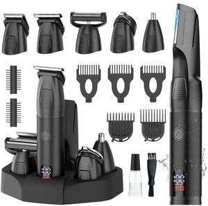 Manscape Body & Beard Trimmer for Men,Waterproof,6 in 1 Grooming Kit | Professional Manscape Trimmer,Multifunctional Mens Grooming Kit,Wet/Dry,No Nick,Rechargeable,Charges Via Type-C Dock Manscape Body & Beard Trimmer for Men,Waterproof,6 in 1 Grooming Kit | Professional Manscape Trimmer,Multifunctional Mens Grooming Kit,Wet/Dry,No Nick,Rechargeable,Charges Via Type-C Dock