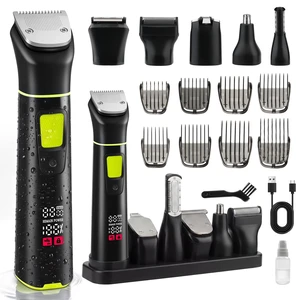 Manscape Body & Beard Trimmer for Men,All-in 1 Grooming Kit | Professional Manscape Trimmer,Multifunctional Mens Grooming Kit,Wet/Dry,No Nick,IPX6 Waterproof,Charges Via Type-C Dock Manscape Body & Beard Trimmer for Men,All-in 1 Grooming Kit | Professional Manscape Trimmer,Multifunctional Mens Grooming Kit,Wet/Dry,No Nick,IPX6 Waterproof,Charges Via Type-C Dock