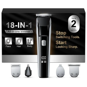 Beard Trimmer for Men, Electric Razor Hair Clippers for Men, Gifts | 4-in-1 Grooming Kit With Guide Combs for Beard, Body, Hair, Nose, Ear, IPX7 Waterproof, USB-C Charging, Gifts for men Beard Trimmer for Men, Electric Razor Hair Clippers for Men, Gifts | 4-in-1 Grooming Kit With Guide Combs for Beard, Body, Hair, Nose, Ear, IPX7 Waterproof, USB-C Charging, Gifts for men