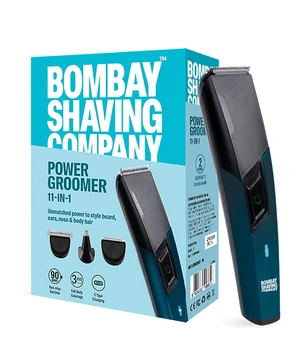 11-in-1 Full Body Trimmer for Men | All-in-One Beard, Hair & Body Groomer | 90 Min Runtime | USB Type-C Charging | Power Groomer | New Model | Blue 11-in-1 Full Body Trimmer for Men | All-in-One Beard, Hair & Body Groomer | 90 Min Runtime | USB Type-C Charging | Power Groomer | New Model | Blue