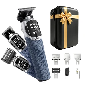 6-in-1 Beard Trimmer for Men, Electric Shaver Razor, Hair Trimmer | Professional IPX6 Waterproof Hair Trimmer, 4.5H Working Time, Type-C, LED Display, Men Grooming Kit for Mustache, Nose, Body 6-in-1 Beard Trimmer for Men, Electric Shaver Razor, Hair Trimmer | Professional IPX6 Waterproof Hair Trimmer, 4.5H Working Time, Type-C, LED Display, Men Grooming Kit for Mustache, Nose, Body