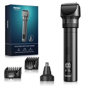 Beard Trimmer for Men 42 Adjustable Length Settings Hair Clippers | 42 Adjustable Length Settings, Precision Mustache & Nose Trimmer, LED Display, IPX6 Waterproof, 120 Min Runtime Beard Trimmer for Men 42 Adjustable Length Settings Hair Clippers | 42 Adjustable Length Settings, Precision Mustache & Nose Trimmer, LED Display, IPX6 Waterproof, 120 Min Runtime