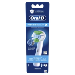 Precision Clean Replacement Brush Heads for an Oral-B Electric Toothbrush, Pack of 2 Precision Clean Replacement Brush Heads for an Oral-B Electric Toothbrush, Pack of 2