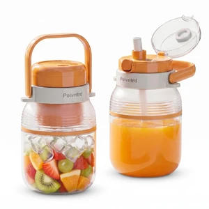 Licuadora Portatil personal travel blender 34OZ Smoothie Shake Juicer Cup | 80W motor, 10-leaf system crushes ice in 30s. 34oz BPA-free cup with dual lids. 1500mAh battery, safety lock, easy clean. Licuadora Portatil personal travel blender 34OZ Smoothie Shake Juicer Cup | 80W motor, 10-leaf system crushes ice in 30s. 34oz BPA-free cup with dual lids. 1500mAh battery, safety lock, easy clean.